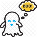 Doodle Sketch Ghost Icon