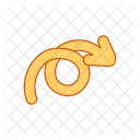 Doodle Arrow Arrow Direction Icon
