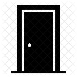 Door Icon Of Glyph Style Available In Svg Png Eps Ai Icon Fonts