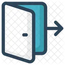 Door Logout Out Icon