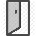 Door Open Away Icon