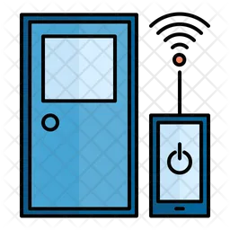 Smart Door  Icon