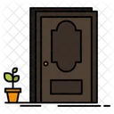 Door Closed Wood Icon