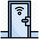 Door Smart Lock Internet Of Things Icon