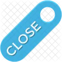 Door Label Open Icon