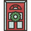 Door Decoration Christmas Icon