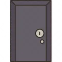 Door House Lock Icon