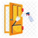 Door Cleaning Cleaning Service Home Cleaning Icon