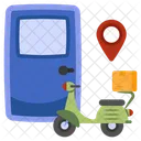Door Delivery Home Delivery Parcel Delivery Icon
