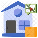 Door Delivery Home Delivery Parcel Delivery Icon