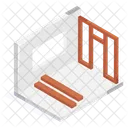 Door Frame Framework Icon