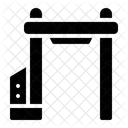 Door Frame Security Metal Detector Icon