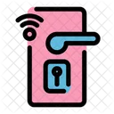 Door Handle Lock Smarthome Icon