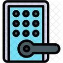 Door Handle Electronics Security Icon