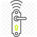 Door Handle Door Handle Lock Hotel House Knob Entrance Security Room Wireless Technology Smart Lock Symbol