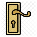 Hingesdoor Coloroutlined Padlock Icon