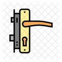 Door Handle Lock Icon