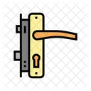 Door Handle Lock Symbol