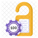 Door Hanger Door Label Do Not Disturb Icon