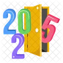 Open Exit 2025 Coming Icon
