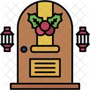 Door Ornament Decoration Icon