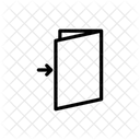 Pictogram Door Exit Icon