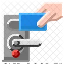 Card Door Key Icon