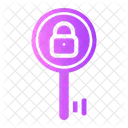 Door Key Access Private Icon