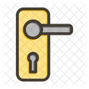 Door Handle Door Lock Security Icon