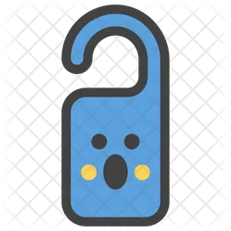 Door Label Emoji Icon