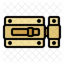 Hingesdoor Coloroutlined Door Slot Icon