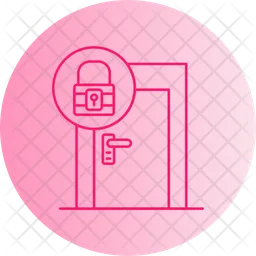 Door Lock  Icon