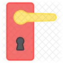 Door Lock Knob Lock Room Access Icon