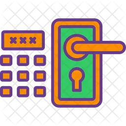 Door Lock  Icon