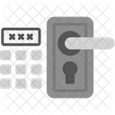 Door Lock Code Door Icon