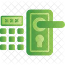 Door Lock Code Door Icon