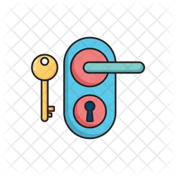 Door Lock  Icon