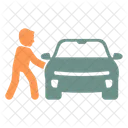 Door Open Car Door Icon
