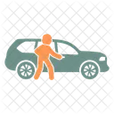 Door Open Car Door Icon