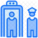 Door Scan Security Check Point Icon