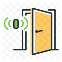 Door Sensor Smart Technology Home Icon