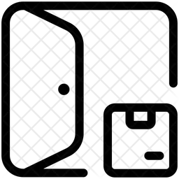문 배송  아이콘