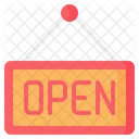 Door Open Sign Icon