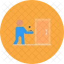 Door To Door Delivery Delivery Door Icon