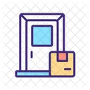 Courier Shipping Package Icon