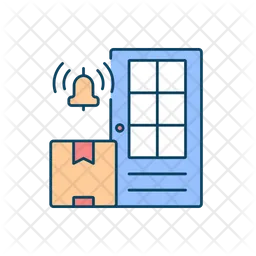 Door to door shipping service  Icon