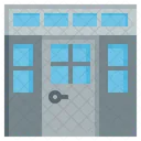 Door With Transom  Icon