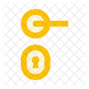 Doorhandle Keyhole Icon