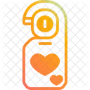 Doorknob Do Not Disturb Door Hanger Icon