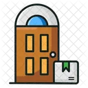 Doorstep Delivery Home Delivery Direct Shipment Icon